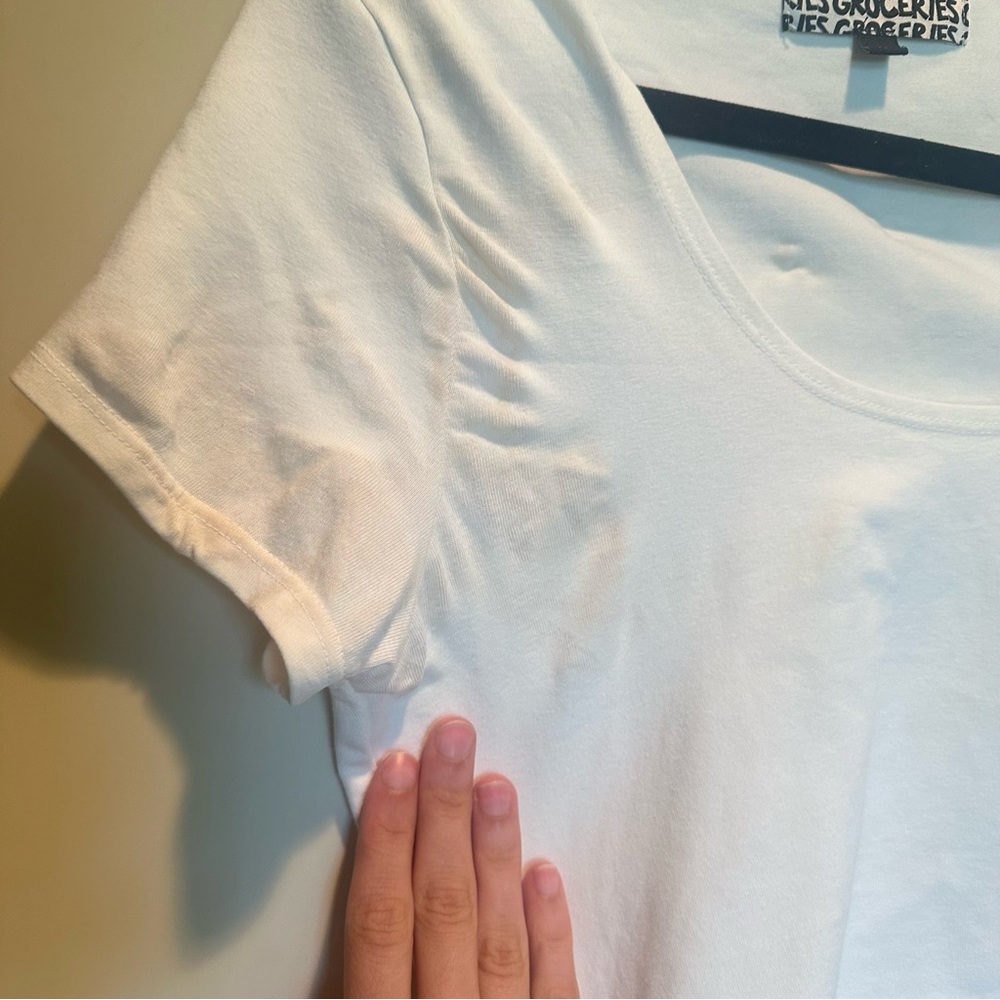 Groceries White Crop Top — image 5 of 6